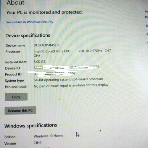 DELL STUDIO XPS 8000 TOWER PC INTEL i5-750 2.66GHz 8GB 256GB SSD, WIN 10/Wireles - Picture 7 of 8