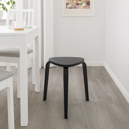 KYRRE Stool 3 legs Table Triangular Shaped Seat Kitchen Room Usage Multicolour - Picture 6 of 18