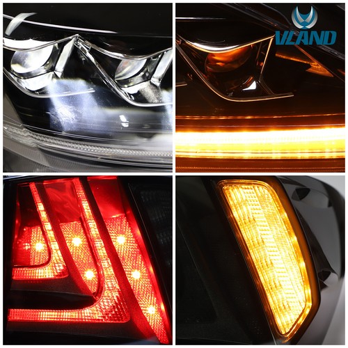 VLAND Full LED Headlights& Tail Lights For Lexus IS250 IS350 ISF 2006-2013 Sedan - Picture 12 of 16