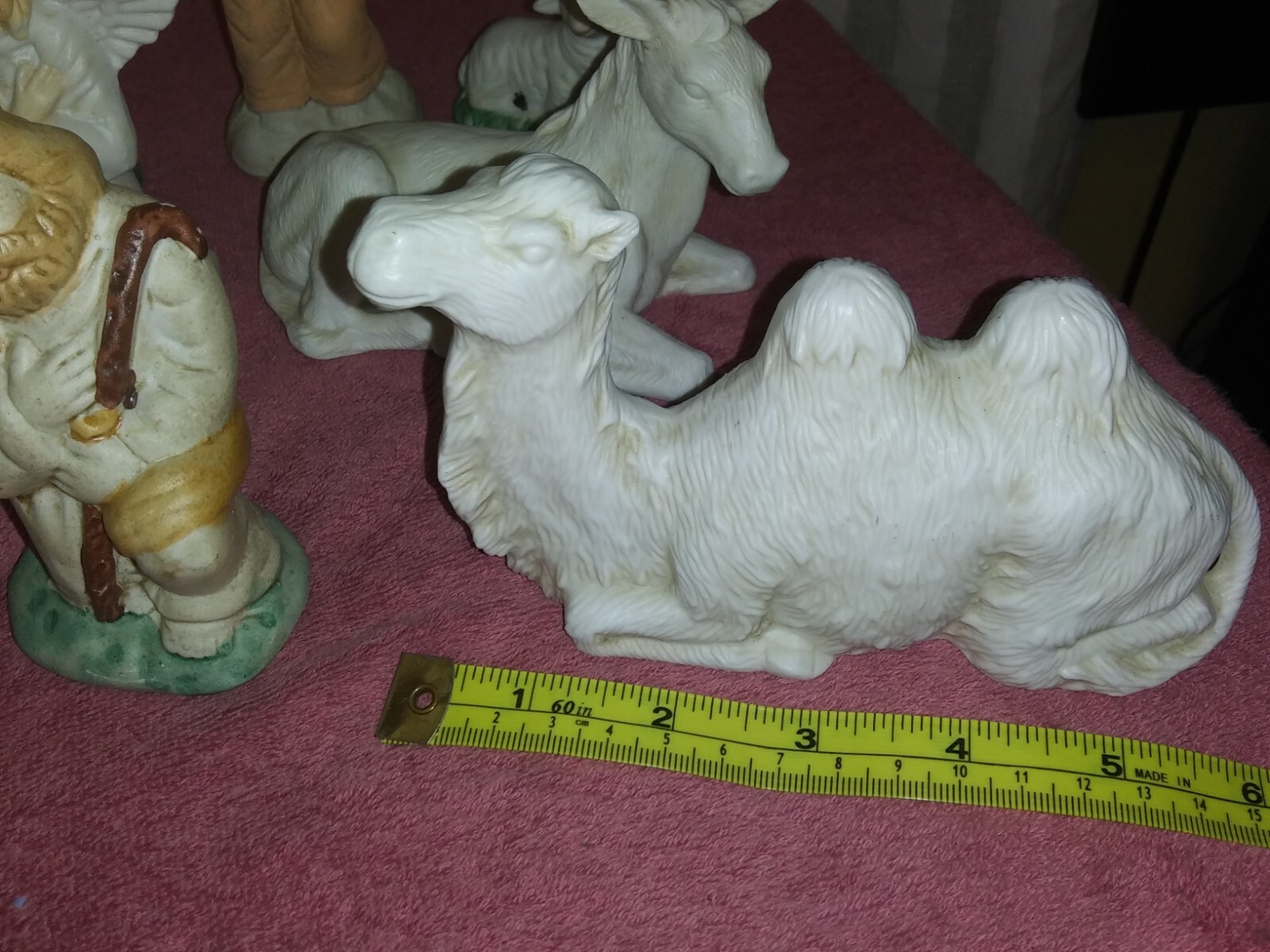Vintage 13 Piece Nativity Set Ceramic Figurines **** eBay