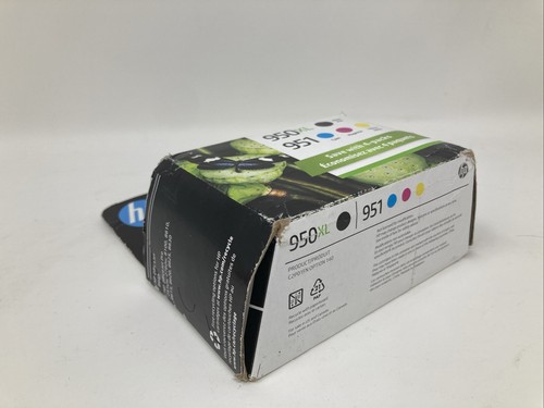 4-PACK HP GENUINE 950XL BLACK & 951 COLOR INK OFFICEJET PRO 8600 OEM RETAIL BOX - Picture 4 of 7