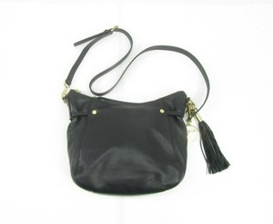 michael kors black leather bag gold chain