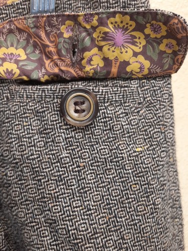 Dolce & Gabbana D&G Brown Wool Blend Woman Bermuda Shorts Size 32/46 - Picture 4 of 15