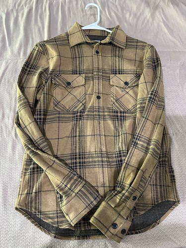 Express Mens Flannel Button-Up