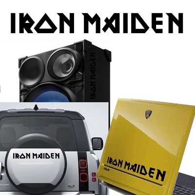JETSJOSELUIS Iron Maiden, Aufkleber von / Aus Vinyl