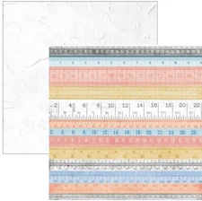 Crafternoon - Measured, craft DS, Scrapbook Paper, Kaisercraft P2843