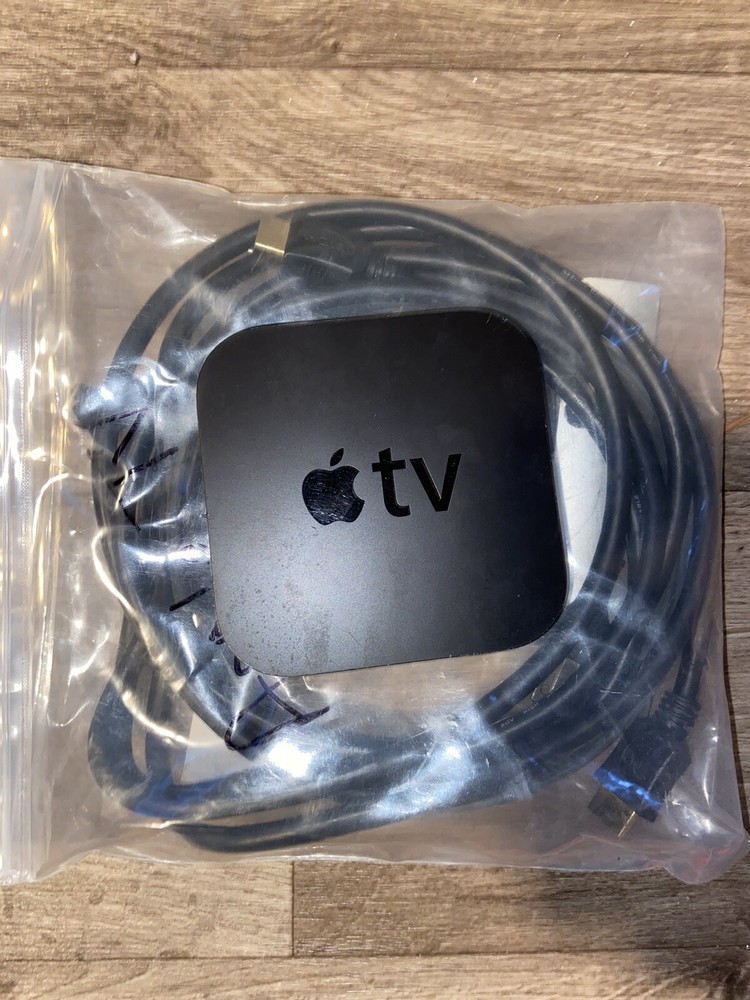 Apple TV 3rd Generation Fully Tested - Model A1427 All Wires And Remote Included