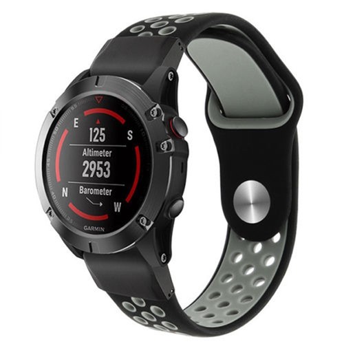 Replacement Silicone Watch Band Strap For Garmin Fenix 3 HR/5X/6/6 Pro/7/7X/8/5S - Picture 60 of 111