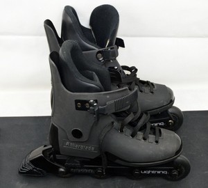 Vintage-Rollerblade-LIGHTNING-Inline-Skates-Black-5