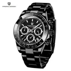 PAGANI DESIGN PD 1664 Mens Japan Quartz Watch Date Ceramics Bezel Chronograph