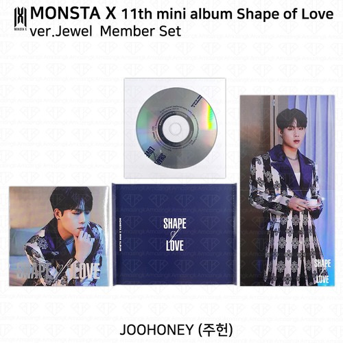 Monsta X 11th Mini Album Shape of Love ver Jewel Member Set CD Photobook Poster - Picture 6 of 37