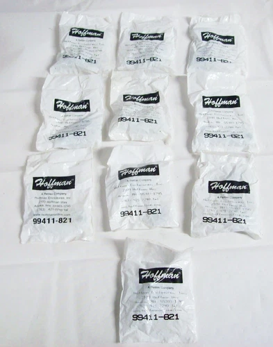 Hoffmann Electrical Enclosure 99411-821 / 99411821 Nut Accessory Kit Lot of 10