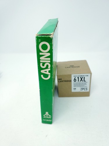 CASINÒ (Atari 2600) completo di scatola CIB con manuale - Foto 6 di 10
