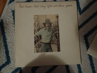 Vinyl Record Paul Simon Still Crazy After All These Years LP 
