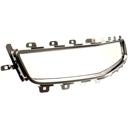 Front Bumper Center Grille + Chrome Molding For 2008-2012 Chevrolet Malibu - Picture 11 of 13