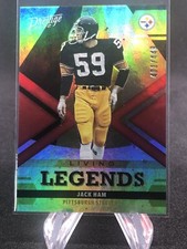 2022 Prestige Jack Ham /449 Living Legends #LL-8 NM+, Pittsburgh Steelers HOF