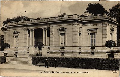 CPA PARIS 16. Jh. - Bois de Boulogne - Bagatelle - Le Trianon (325944)