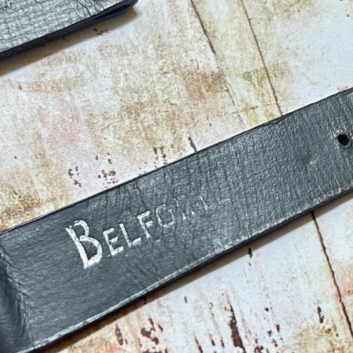 Single keeper great price 1950s Genuine Buffalo Calf 16mm 5/8 vintage watch band - Picture 6 of 6