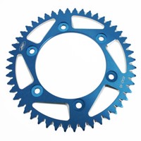 Alu- Kettenrad 48Z Blau Passend FüR Honda CBR 1000 RA Fireblade Bj. 2009-2019