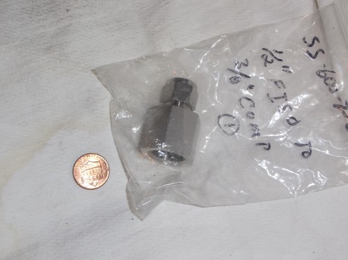 Stainless Steel Swagelok Female Connector 3/8 in. Tube x 1/2 in. female ISO BSP - Picture 2 of 2