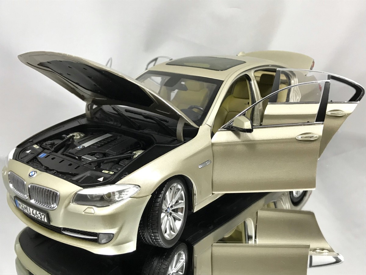 GT Autos Welly GTA BMW 535i (F10) 5 Series Gold Diecast