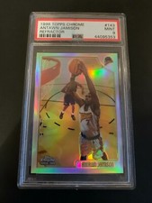 1998-99 Topps Chrome Refractor #143 Antawn Jamison Rookie RC PSA 9 Mint