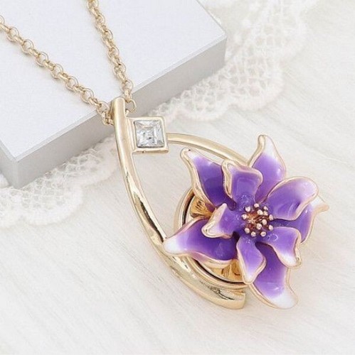 Snap Jewelry Rhinestone Flower Gold Base 18-20mm Fits Ginger Charm Accessories - Picture 3 of 5