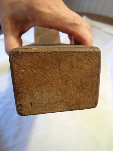 Vintage Antique Wooden Block Plane 18.5" Long Solid Wood - Decor - Picture 13 of 15