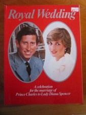 BOOK  ROYAL WEDDING 1981  GREAT   ** MUST SEE