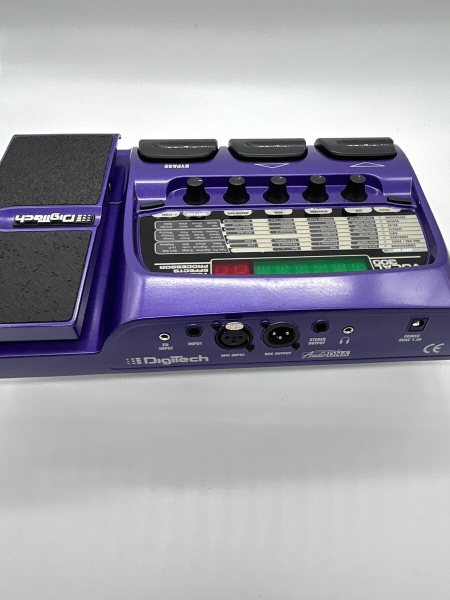 DigiTech Vocal 300 Vocal-Multi-Effects Pedal Processor DigiTech Vocal 300 Vocal-Multi-Effects Pedal Processor