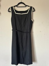 Abito misto lino nero sud