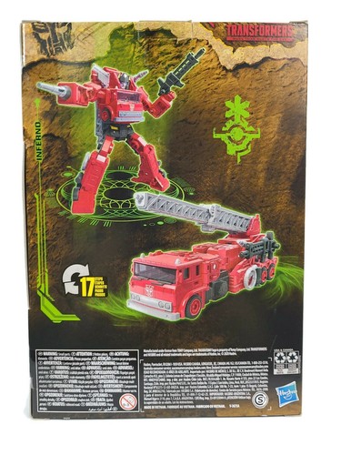 Transformers Kingdom War For Cybertron Inferno Action Figure New - Picture 4 of 5