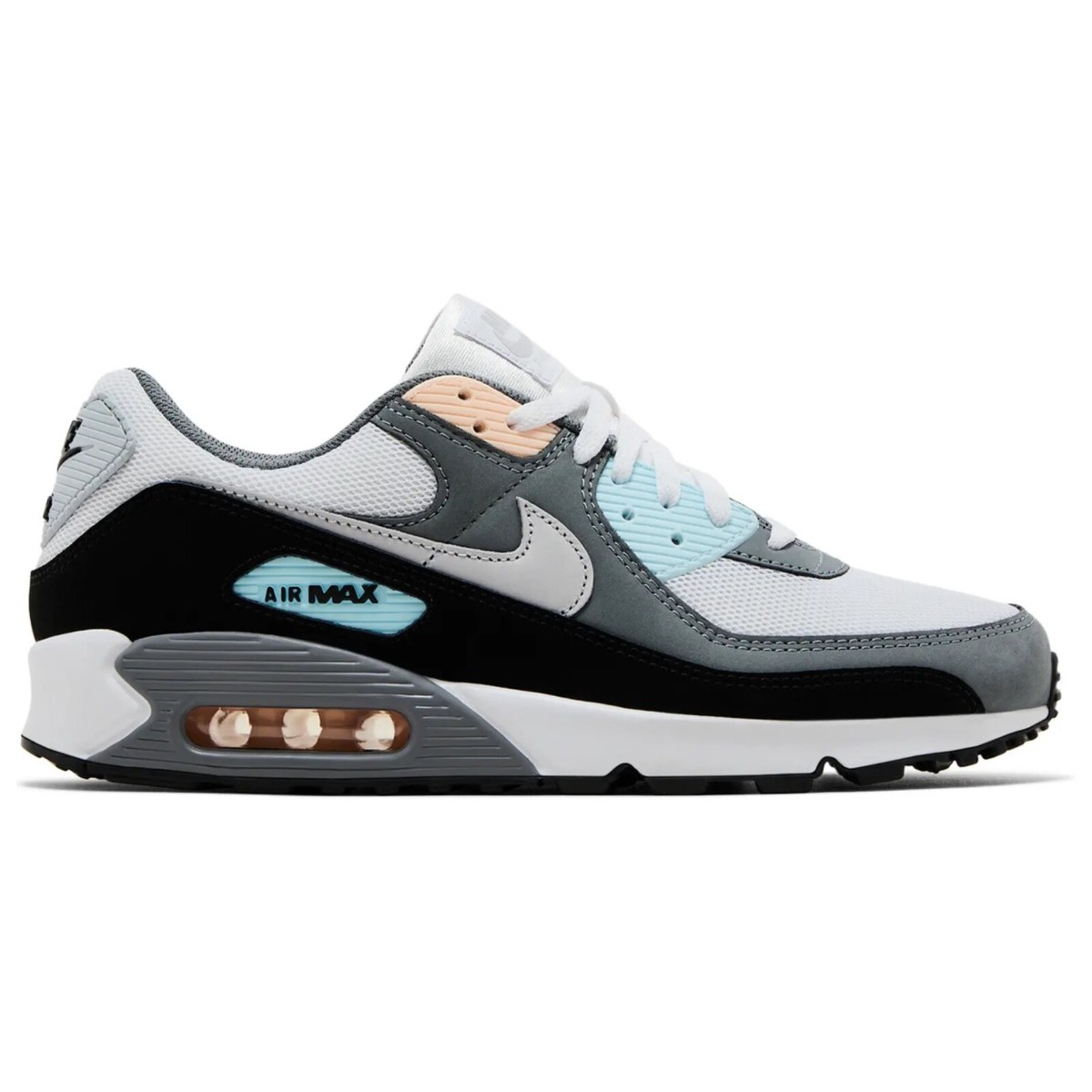 Nike Air Max 90 Cool Grey Pure Platinum Black IB7674-001