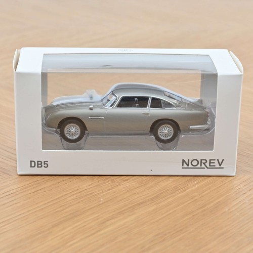 ASTON MARTIN DB5 1963 - Voiture film Goldfinger 007 movie car- 1/43 NOREV 430500 - Imagen 2 de 2
