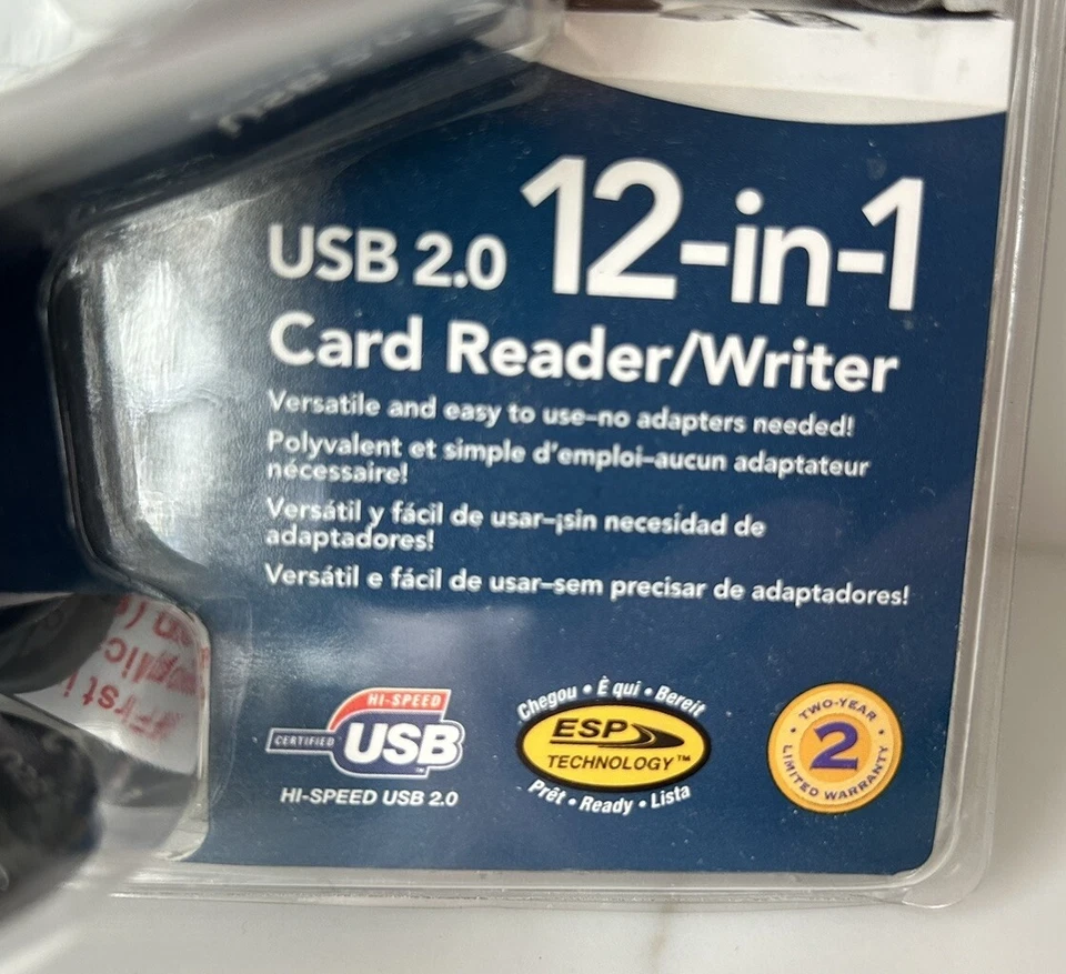 SanDisk ImageMate USB 2.0 12-in-1 Card Reader/Writer Model SDDR-89-A15 NEW - Image 2 of 4
