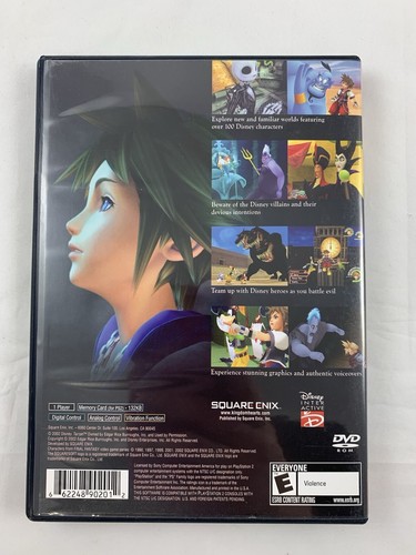 Sony PlayStation 2 PS2 Square Enix Kingdom Hearts Greatest Hits CIB Unplayed New - Picture 3 of 3
