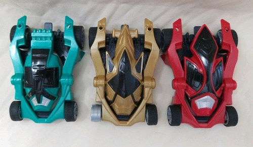 Power Rangers Mighty Morphin Vehicles Fire Forest Gold Lot Of 3 Not Complete ⬇️ - Picture 2 of 12