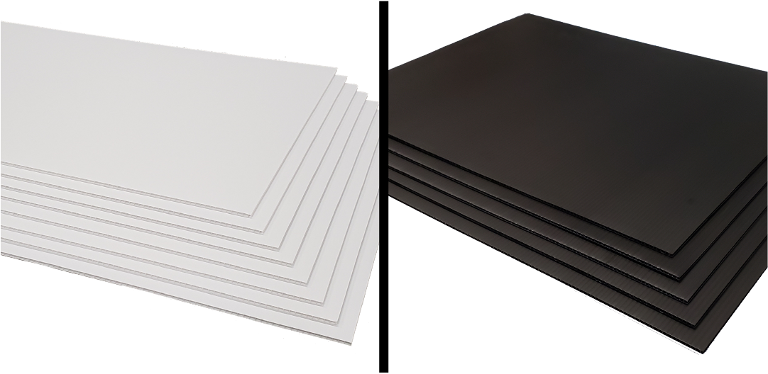 Corrugated Plastic Board 36x36 50 Pack White Coroplast Sheets 36x36 Plastic - View #6