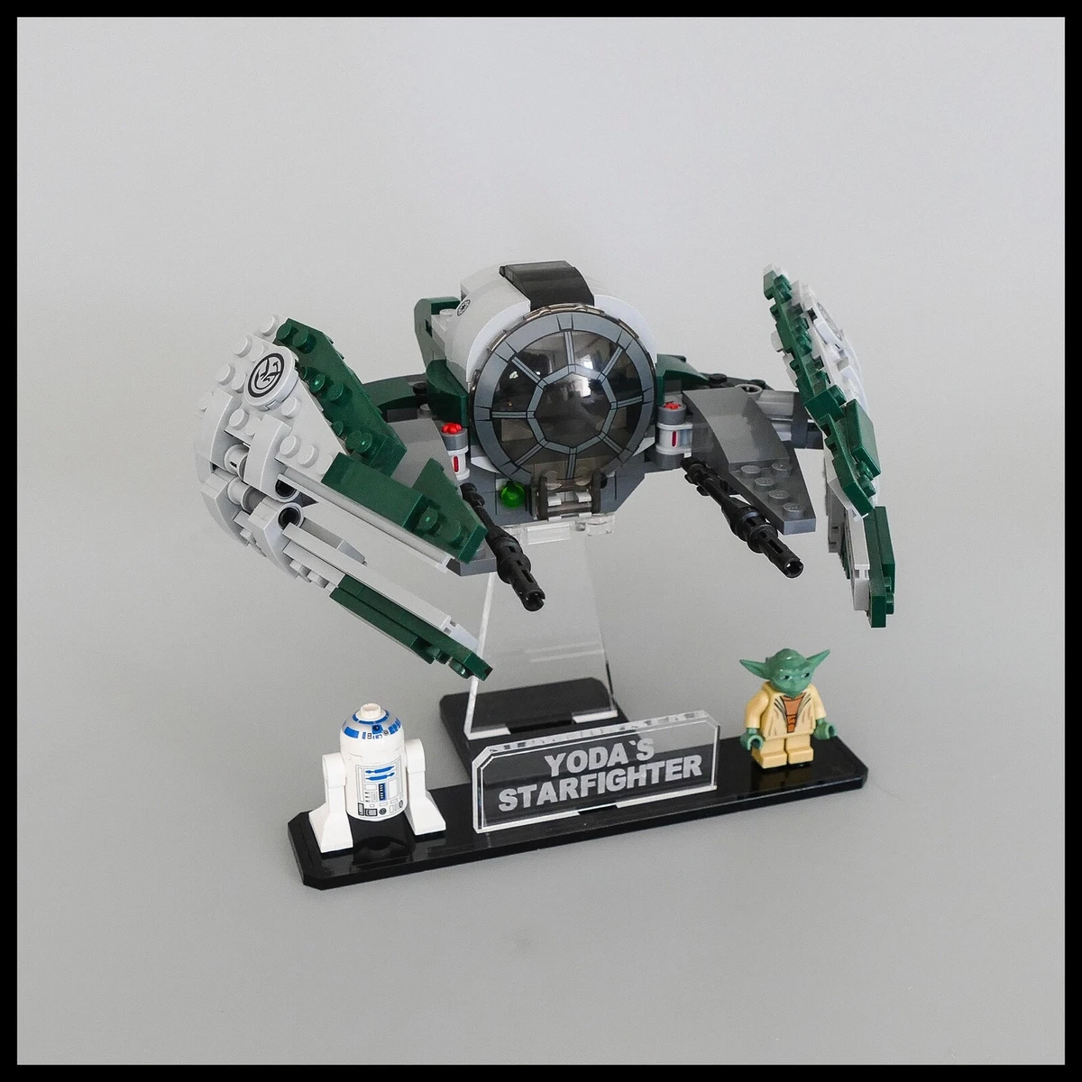 Yoda store lego starfighter