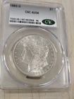 1883-O Morgan Silver Dollar CAC AU58