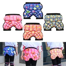 Schutzshorts mit 3D gepolstertem, verstellbarem Steißbeinschutz für