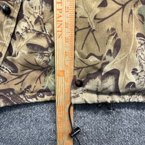 Vintage Woolrich Jacket Men Large Hooded Woodland Camo Full Zip Made in USA - Picture 3 of 12