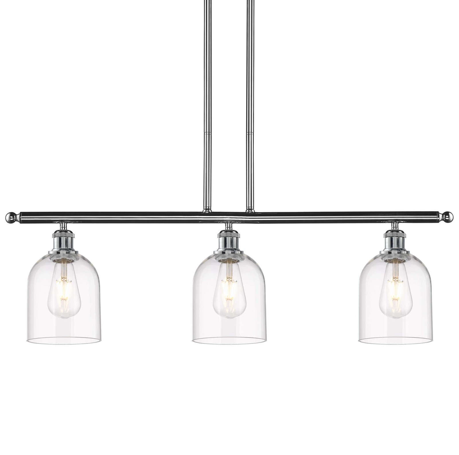 Innovations Lighting Bella 3-Light Chrome Pendant 516-3I-10-36