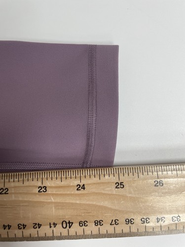 Lululemon Aligin TM hoch geschnittene Stretch-Hose 25" Bund Tasche Lavendel Größe 4 - Bild 12 von 12