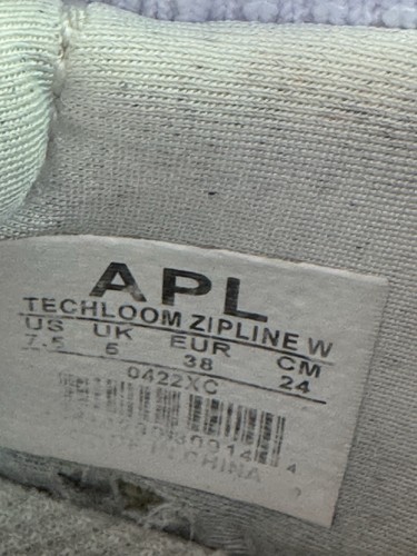 APL Techloom Zipline Mujer Atlético Correr Gimnasio Zapatos Talla 7.5 Rojo Blanco Azul - Imagen 8 de 8