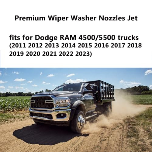 4805742AC Washer Nozzle Fits for 2010-2024 Dodge RAM 1500 2500 3500 4500 5500 