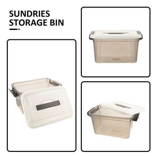 Household Storage Bin Stackable Storage Bin Sundries Storage Bin Stackable - Picture 8 of 12