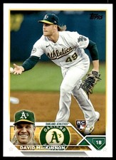 2023 Topps David MacKinnon Rookie Oakland Athletics #276