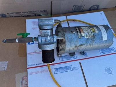Gast 0522-V103-G18DX Oil Less Rotary Vacuum Air Pump 115VAC 60Hz, 1PH 1/4HP 1725