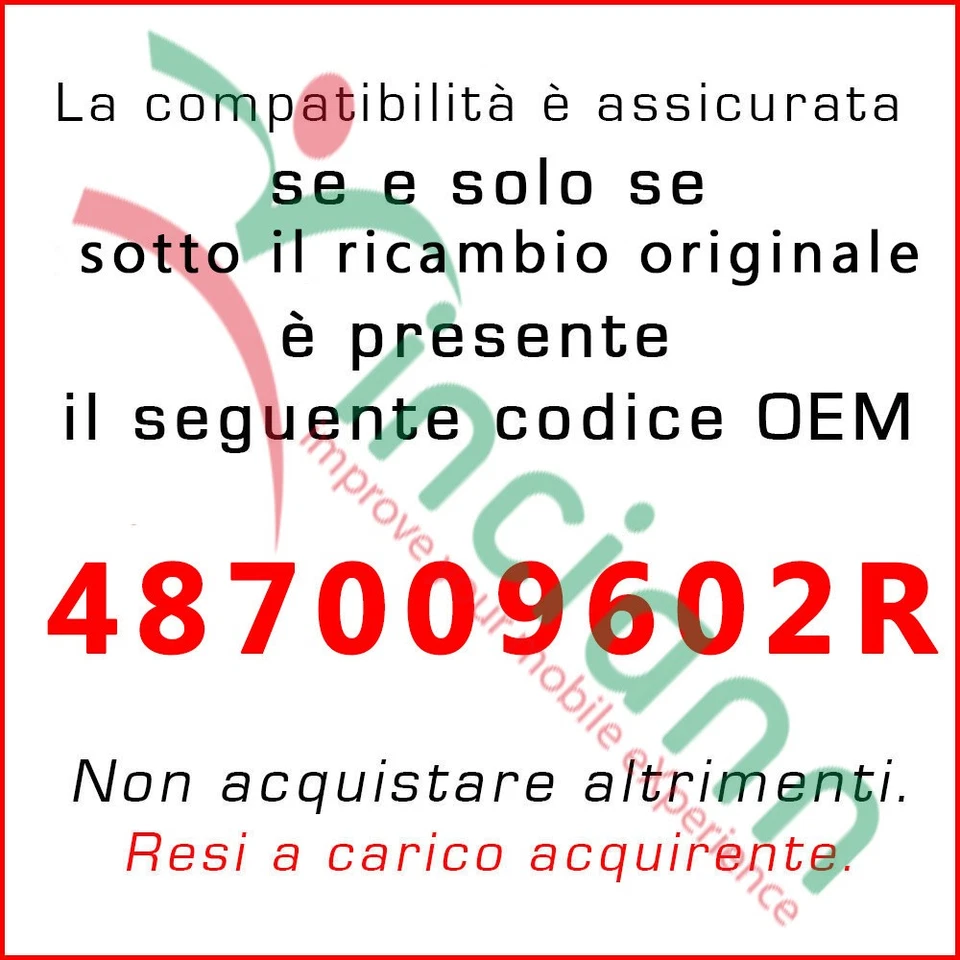 Cilindretto blocco accensione avviamento per Dacia Sandero II 12-21 BTWD - Immagine 4 di 4